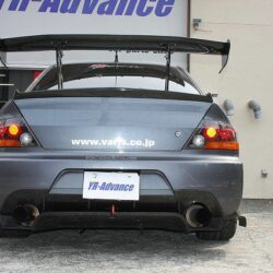 VARIS Carbon GT Wing Base Support for 2003-05 Mitsubishi Evo VIII [CT9A] VAMI-035