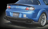 VARIS Rear Diffuser (FRP) + Carbon Rear Vortex Generator for 2003-12 Mazda RX-8 [SE3P] VAMA-005