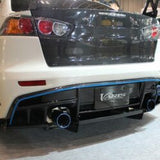 Varis Aero Rear Bumper for 2007-16 Mitsubishi Evo X [CZ4A] VAMI-204