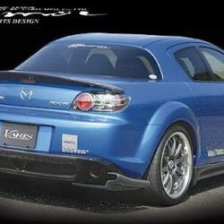 VARIS Rear Diffuser (FRP) + Rear Vortex Generator (FRP) for 2002-08 Mazda RX-8 [SE3P] VAMA-006