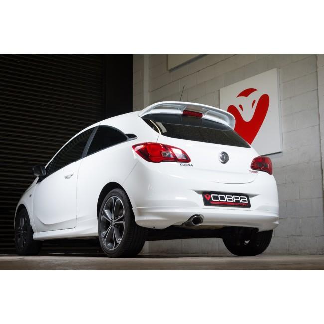 Cobra Sport Vauxhall Corsa E 1.4 Turbo (15-19) Venom Box Delete Rear Exhaust