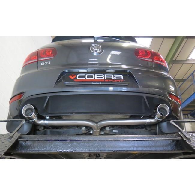 Cobra Sport VW Golf GTI (MK6) 2.0 TSI (5K) (09-12) Venom Box Delete Race Turbo Back Exhaust