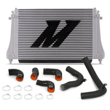 Volkswagen GTI Intercooler Kit 2015+ Wrinkle Black Pipes MMINT-MK7-15KWBK