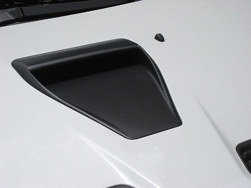 Voltex Wet Carbon Hood Air Intake NACA Duct for 2007-16 Mitsubishi Evo X [CZ4A] E10TE