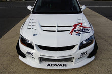 Load image into Gallery viewer, Voltex Front Half Spoiler (Urethane) for 2005-07 Mitsubishi Evo IX [CT9A] EH-1