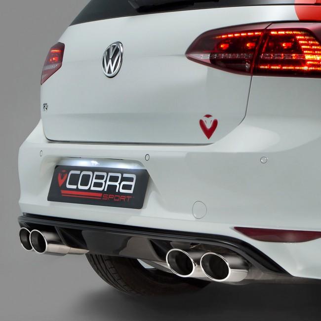 Cobra Sport VW Golf R (Mk7) 2.0 TSI (5G) (12-18) Cat Back Exhaust
