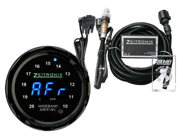 Zeitronix Zt-2 + ZR-2 Multi-Gauge Display black / blue